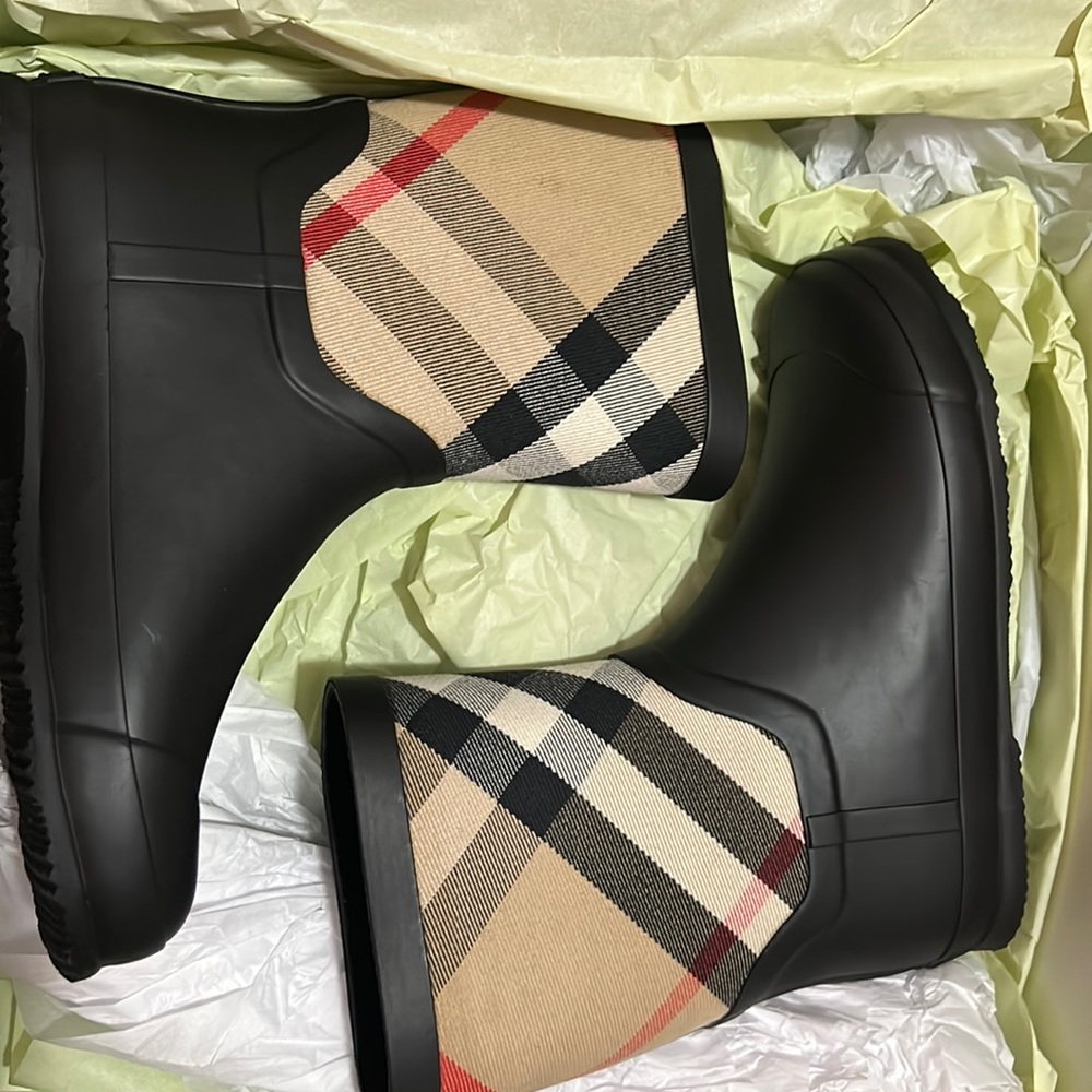 Kids Burberry Rain Boots